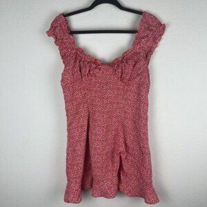 Reset Red Mini Summer Dress Large​​​​​​